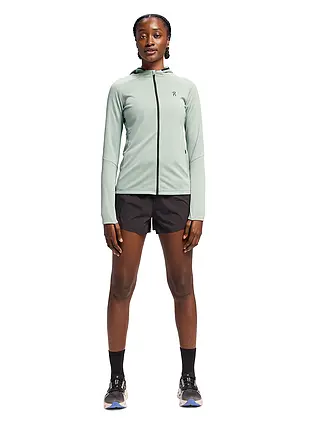 ON | Veste de course à capuche Climate pour femmes | hellblau